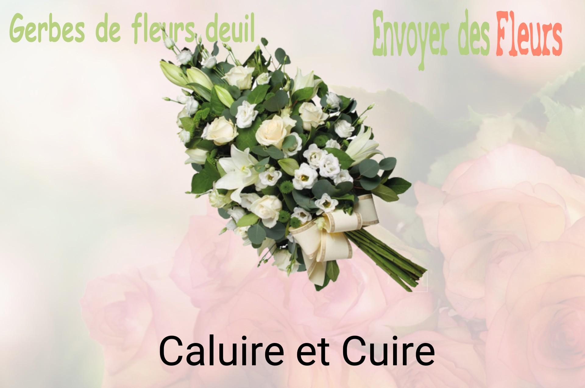 Gerbe de fleurs de deuil livrée à Caluire-et-Cuire